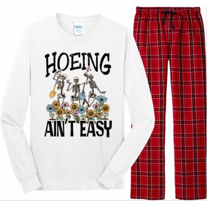 Garden Hoeing AinT Easy Long Sleeve Pajama Set