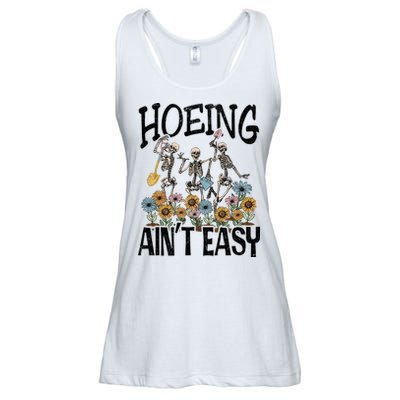 Garden Hoeing AinT Easy Ladies Essential Flowy Tank