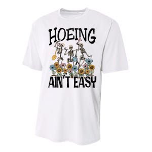 Garden Hoeing AinT Easy Performance Sprint T-Shirt