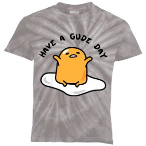 Gudetama Have A Gude Day Good Day Kids Tie-Dye T-Shirt