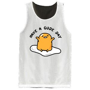 Gudetama Have A Gude Day Good Day Mesh Reversible Basketball Jersey Tank