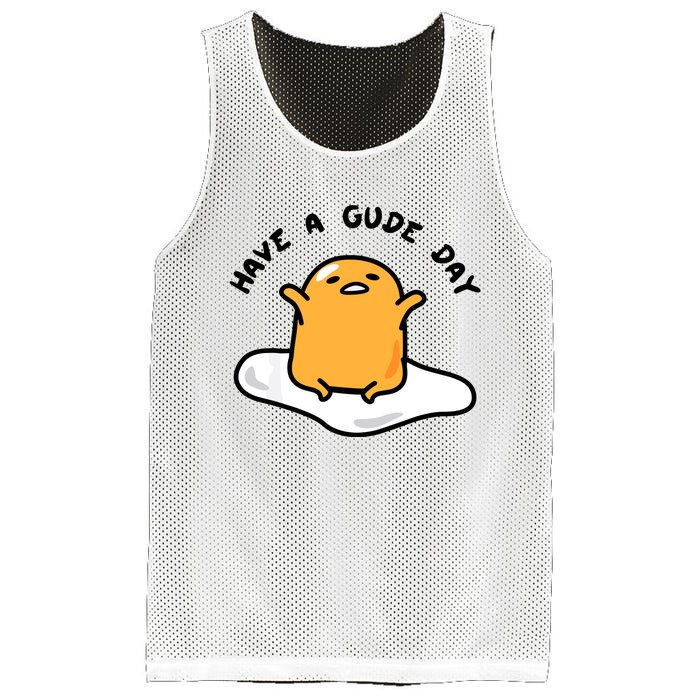 Gudetama Have A Gude Day Good Day Mesh Reversible Basketball Jersey Tank