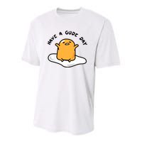 Gudetama Have A Gude Day Good Day Youth Performance Sprint T-Shirt