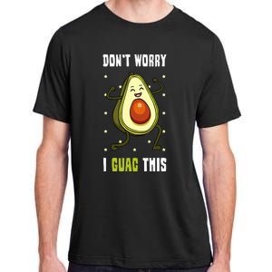 Guacamole Happy Avocado Guac Vegetarian Mexican Food Adult ChromaSoft Performance T-Shirt