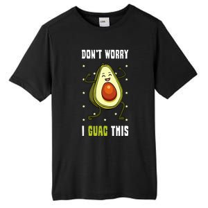 Guacamole Happy Avocado Guac Vegetarian Mexican Food Tall Fusion ChromaSoft Performance T-Shirt