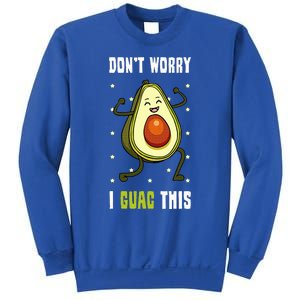 Guacamole Happy Avocado Guac Vegetarian Mexican Food Sweatshirt