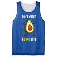 Guacamole Happy Avocado Guac Vegetarian Mexican Food Mesh Reversible Basketball Jersey Tank