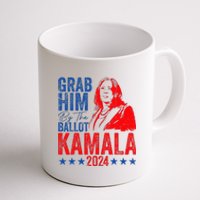 Grab Him By The Ballot Kamala 2024 Coffee Mug