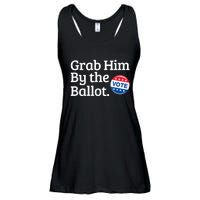 Grab Him By The Ballot Vote For Women s Rights Ladies Essential Flowy Tank