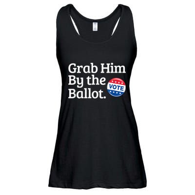 Grab Him By The Ballot Vote For Women s Rights Ladies Essential Flowy Tank