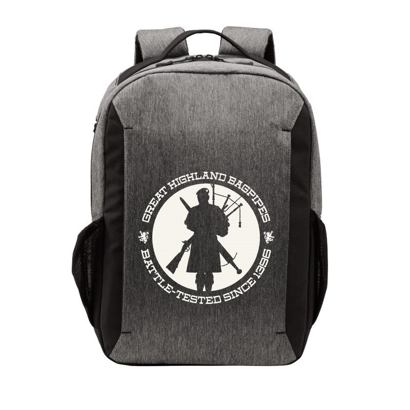 Great Highland Bagpipes Battle Tested Since 1396 Vector Backpack