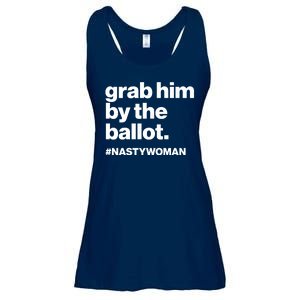 Grab Him By The Ballot #Nastywoman Ladies Essential Flowy Tank