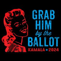 Grab Him By The Ballot Kamala 2024 Funny Harris Election Impact Tech Backpack