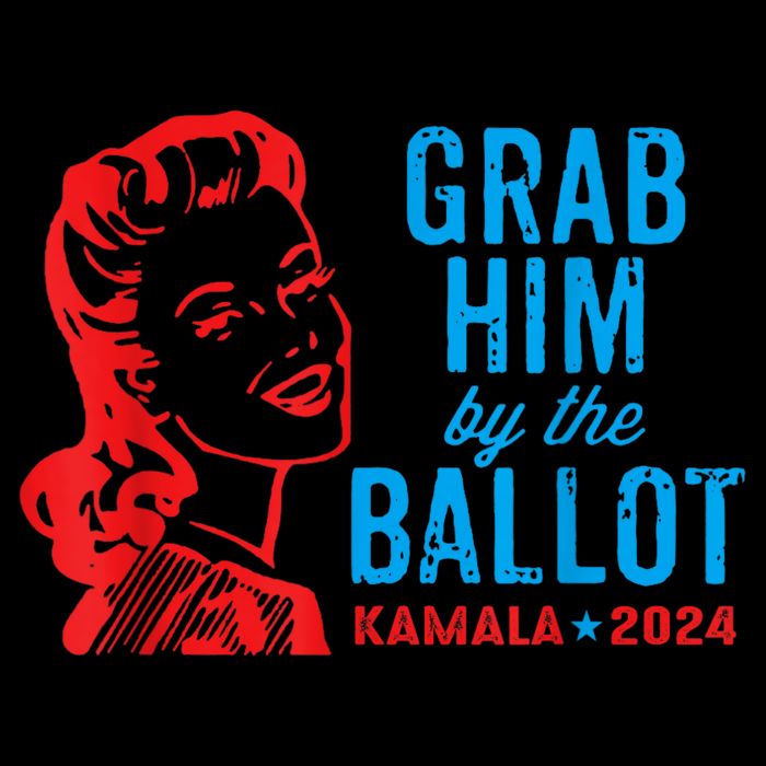 Grab Him By The Ballot Kamala 2024 Funny Harris Election Impact Tech Backpack