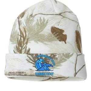 Graphic Hammonasset Beach Connecticut Pocket Wave Souvenir Kati Licensed 12" Camo Beanie