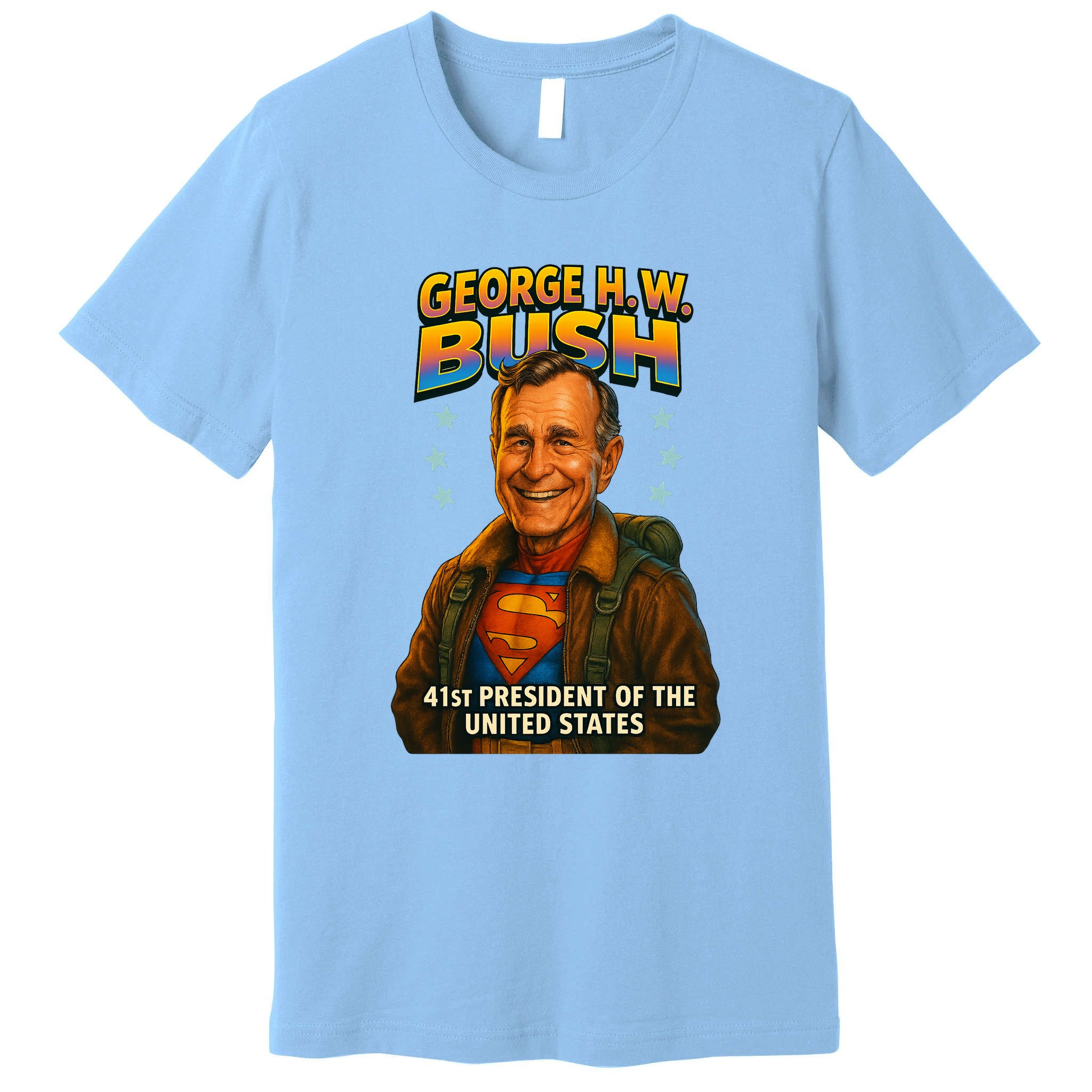 George H.W. Bush The Presidential Chronicles Premium T-Shirt