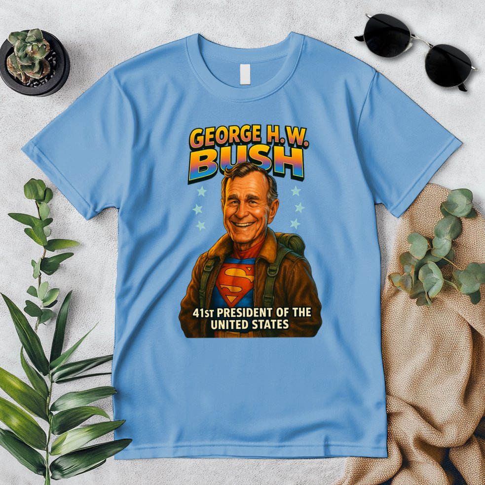 George H.W. Bush The Presidential Chronicles Premium T-Shirt