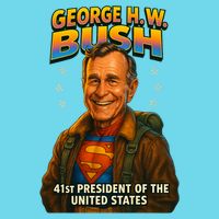 George H.W. Bush The Presidential Chronicles Premium T-Shirt
