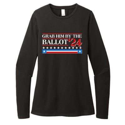 Grab Him By The Ballot 2024 Womens CVC Long Sleeve Shirt