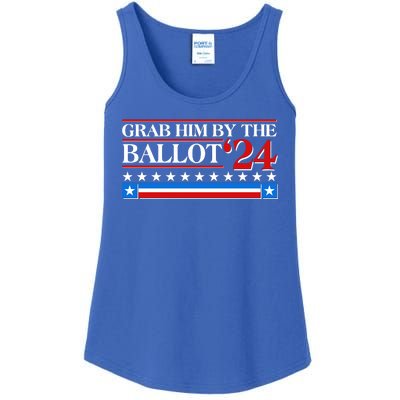 Grab Him By The Ballot 2024 Ladies Essential Tank