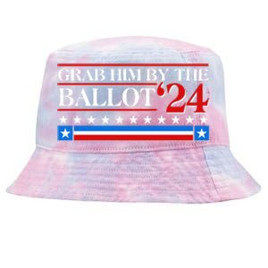 Grab Him By The Ballot 2024 Tie-Dyed Bucket Hat