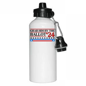 Grab Him By The Ballot 2024 Aluminum Water Bottle