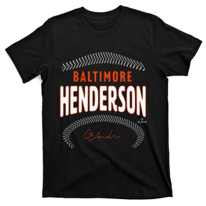 Gunnar Henderson Baltimore Name & Number T-Shirt