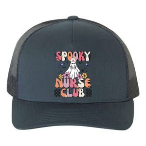 Groovy Halloween Boo Crew School Nurse Halloween Boo Crew Gift Yupoong Adult 5-Panel Trucker Hat