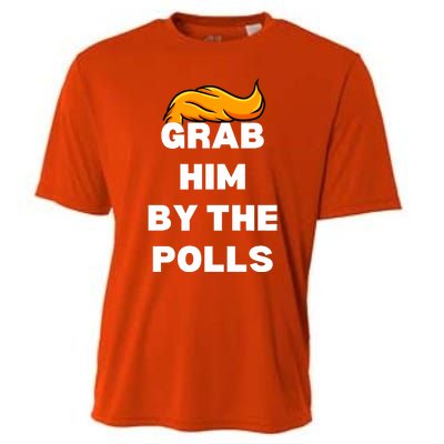 Grab Him By The Polls Trump 2024 In Prison Anti Trump 2024 Cooling Performance Crew T-Shirt