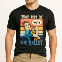 Grab Him By The Ballot Funny Election Vote Cooling Performance Crew T-Shirt