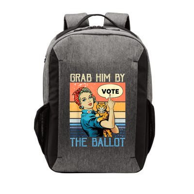 Grab Him By The Ballot Funny Election Vote Vector Backpack
