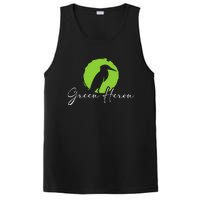 Green Heron Bird Watching Birder Bird Watcher PosiCharge Competitor Tank