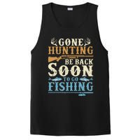 Gone Hunting Be Back Soon To Go Fishing Hunter Season PosiCharge Competitor Tank