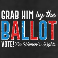 Grab Him By The Ballot Vote For Womens Rights Adult Drive Performance Visor