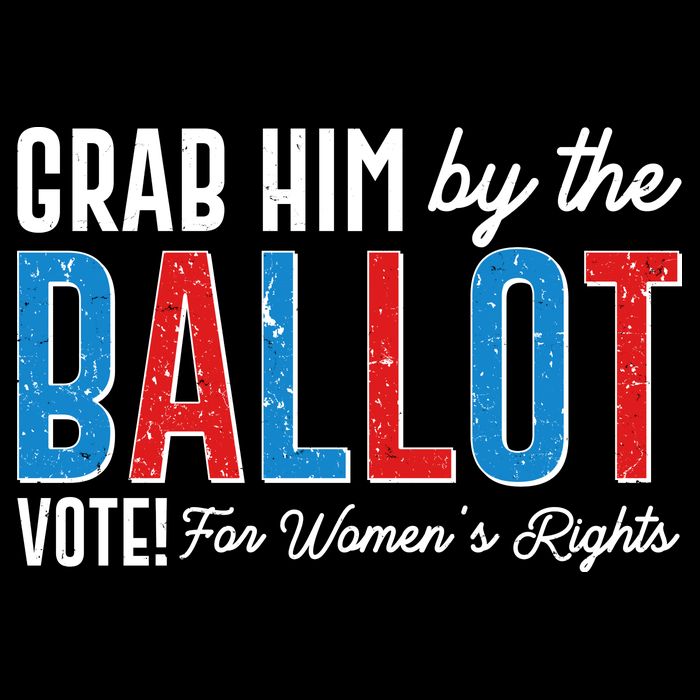 Grab Him By The Ballot Vote For Womens Rights Bucket Hat