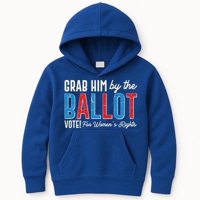 Grab Him By The Ballot Vote For Womens Rights Kids Hoodie