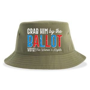 Grab Him By The Ballot Vote For Womens Rights Sustainable Bucket Hat