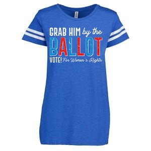 Grab Him By The Ballot Vote For Womens Rights Enza Ladies Jersey Football T-Shirt