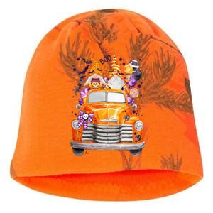 Gnome Halloween Boo Truck Kati - Camo Knit Beanie