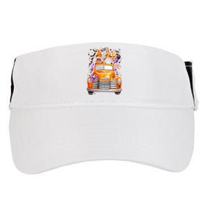 Gnome Halloween Boo Truck Adult Drive Performance Visor