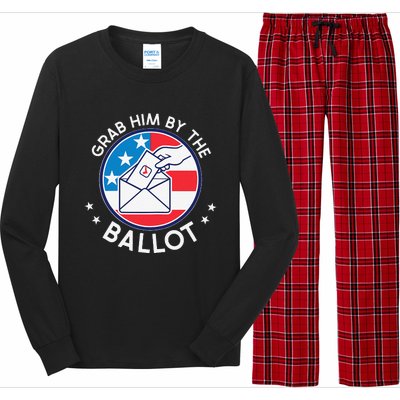 Grab Him By The Ballot Long Sleeve Pajama Set