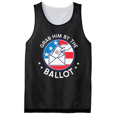 Grab Him By The Ballot Mesh Reversible Basketball Jersey Tank