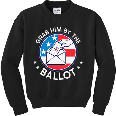 Grab Him By The Ballot Kids Sweatshirt