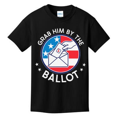 Grab Him By The Ballot Kids T-Shirt