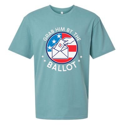 Grab Him By The Ballot Sueded Cloud Jersey T-Shirt