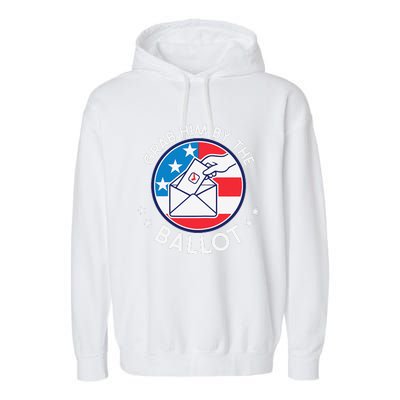 Grab Him By The Ballot Garment-Dyed Fleece Hoodie