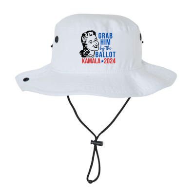 Grab Him By The Ballot Kamala Harris 2024 Legacy Cool Fit Booney Bucket Hat