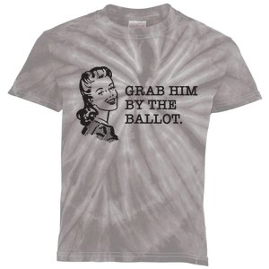 Grab Him By The Ballot Kids Tie-Dye T-Shirt