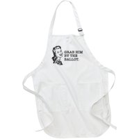 Grab Him By The Ballot Full-Length Apron With Pockets