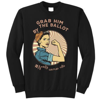 Grab Him By The Ballot Kamala Harris For President 2024 Sweatshirt